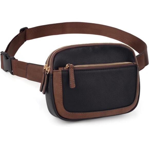 Handbags - Crossbody Bag Trendy Fashion Black Brown